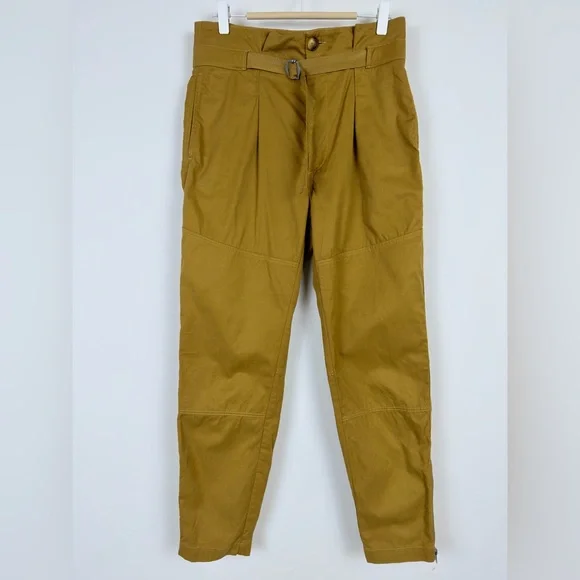 Rag & Bone Hunter High Rise Pleated Tapered Pants Size 25 - Picture 2 of 9